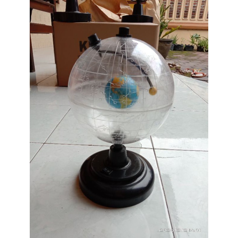 

peta bola dunia globe bola langit ukuran diameter 18cm