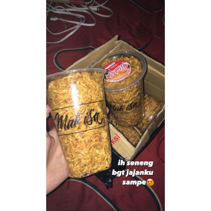 

Mie kriting cup Mak iSa