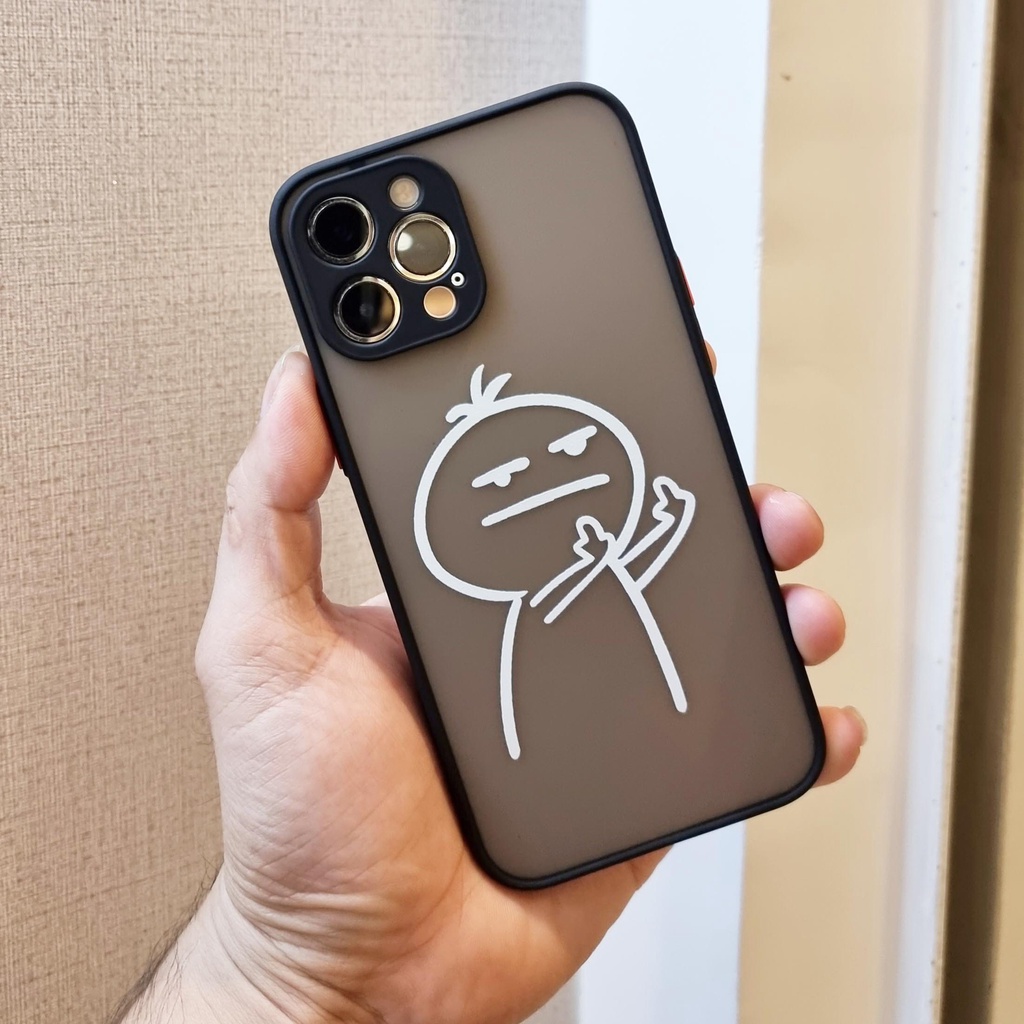 CHOICE CASE STICK MAN FOR IPHONE 6 6S 7 8 X XS MAX 11 12 13 PRO MINI MAX SAMSUNG A22 A32 A52 4G