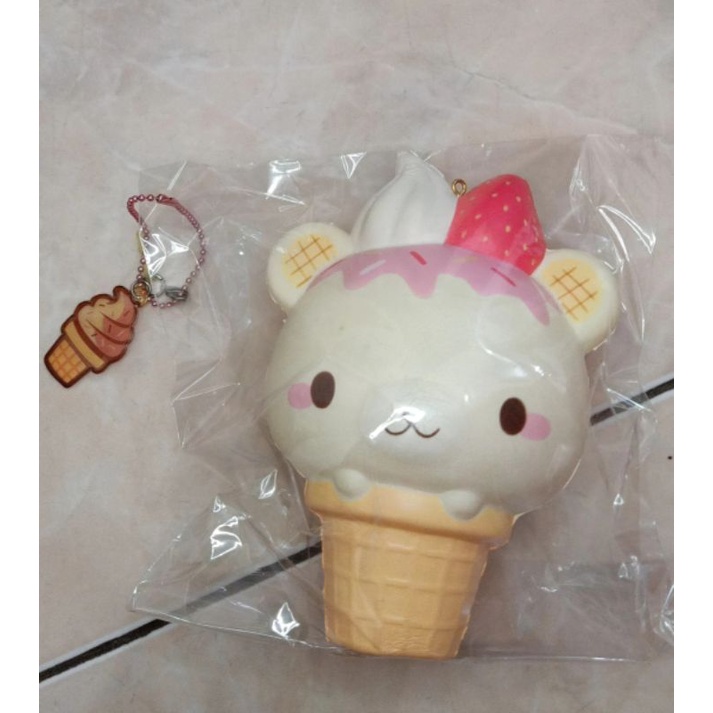 squishy yummiibear ice cream strawberry by creamiicandy