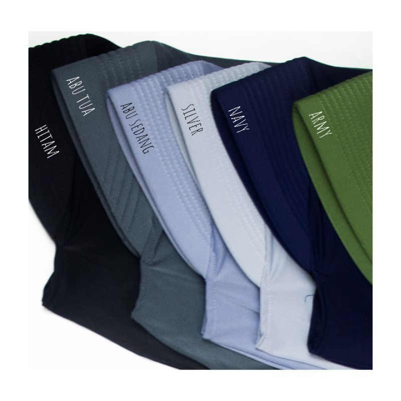 Hijab Pendek Sport / Hijab sport jersy premium / bergo sport pendek / hijab sport-2