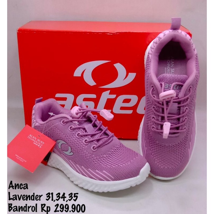 ASTEC SEPATU ANAK ORI ANCA LAVENDER