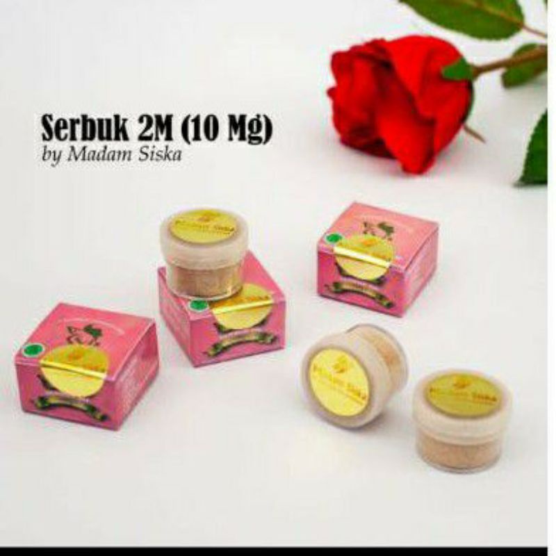 serbuk 2M madam siska md loves/obat area kewanitaan/perawan kembali/