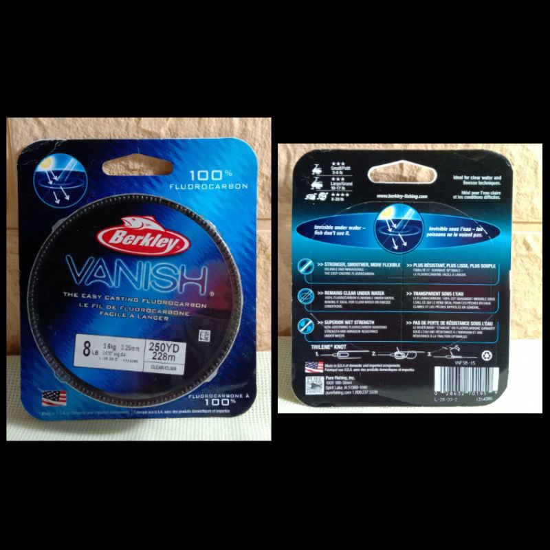 Senar Berkely vanish 8lb