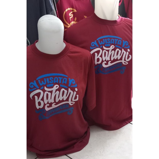 kaos wisata bahari lamongan gradasi pendek