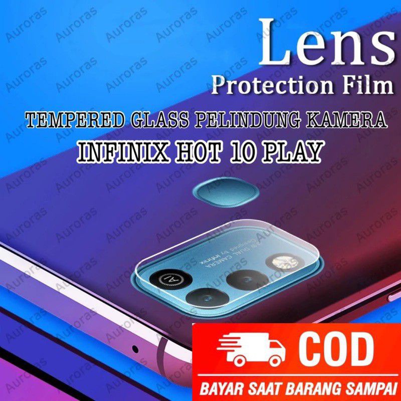 INFINIX HOT 10 PLAY HOT10 PLAY Tempered Glass Kamera Pelindung Lensa Camera Belakang