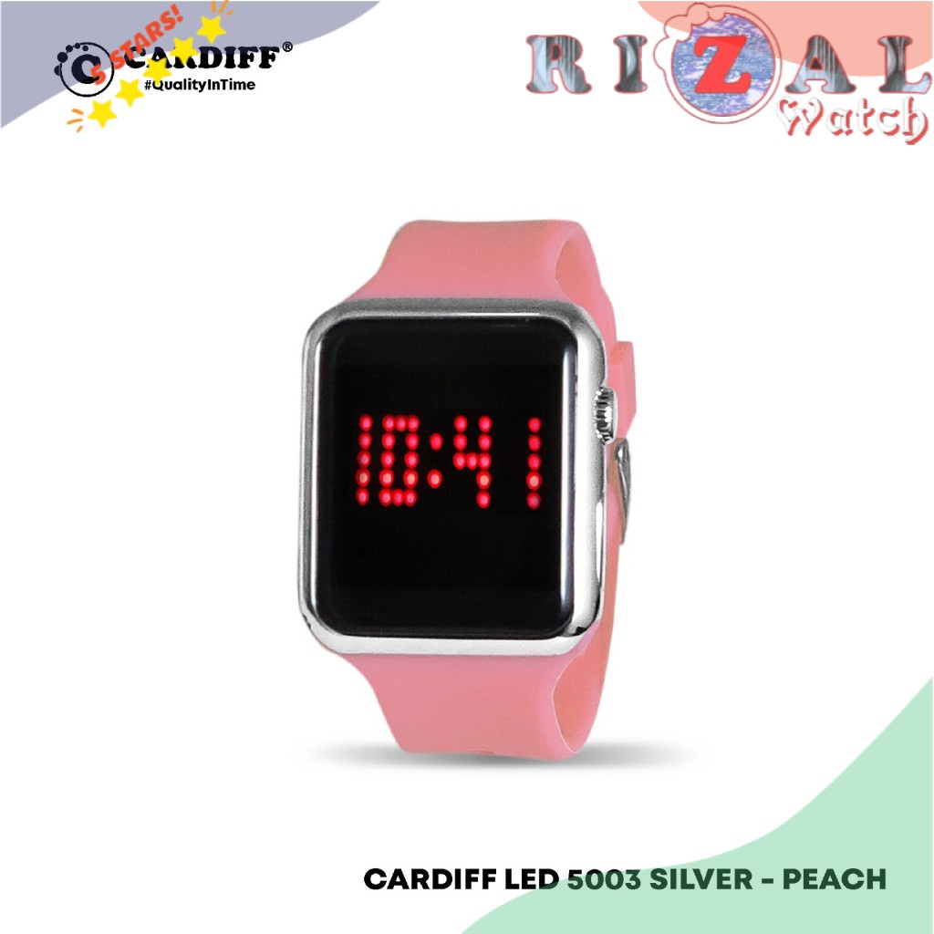 Terlaris JAM TANGAN KEKINIAN CARDIFF LED 5003 JAM TANGAN KEKINIAN Casual Wanita