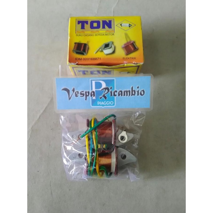 ORIGINAL - Spul Lampu Vespa Super