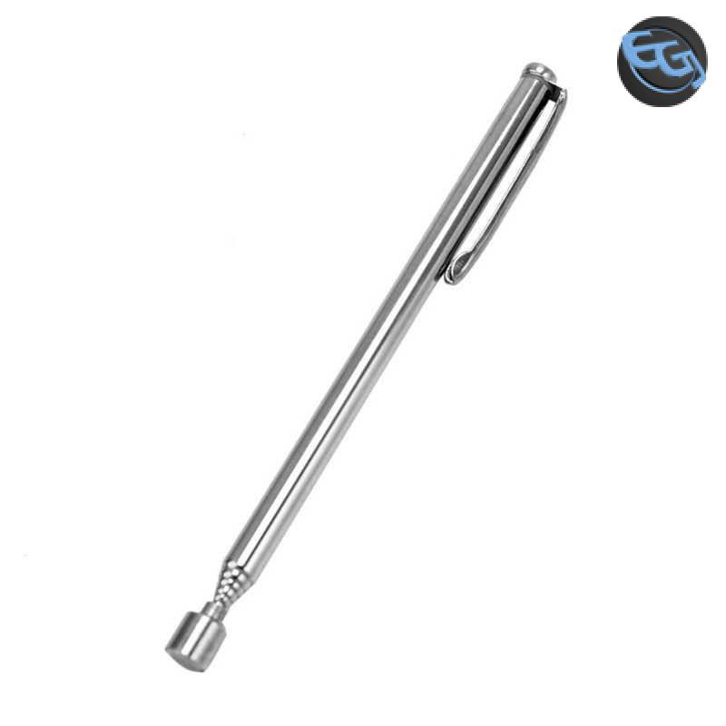 Grab Medan Tongkat Telescopic Magnet Pick Up Tool Rod Stick GJ0348 EGJ - HELTC Silver