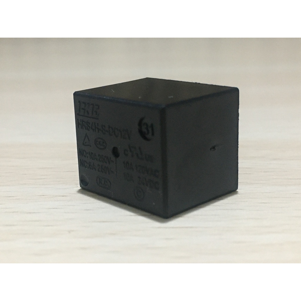 RELAY 5 PIN 12V 6A 250V 10A 250V 120VAC 24VDC HKE HRS4H-S-DC12V