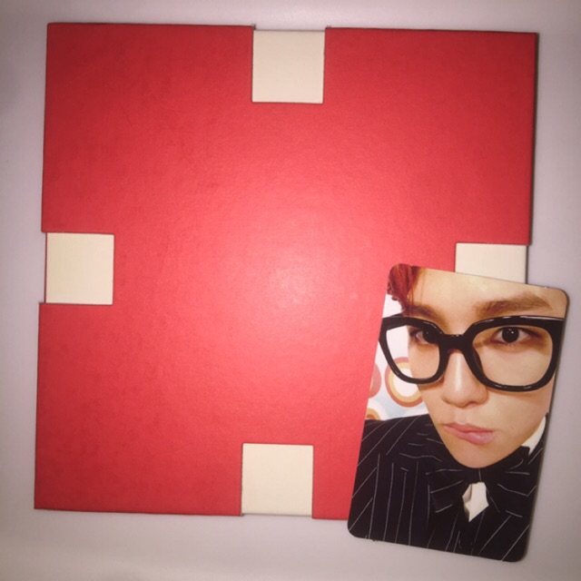 ALBUM EXO CBX HEY MAMA W/ BAEKHYUN PHOTOCARD