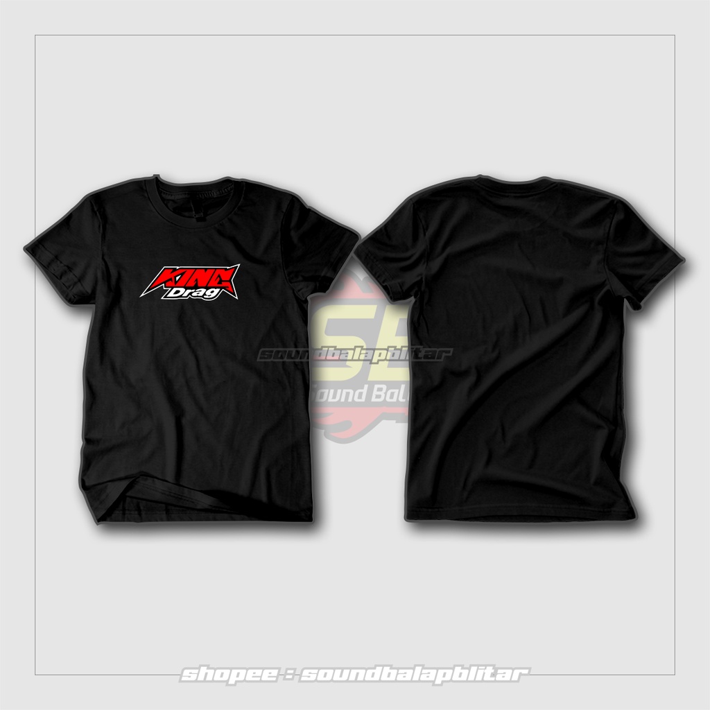 Kaos Racing Distro Katun King Drag - Kaos Motor - Soundbalapblitar