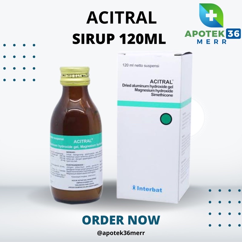 ACITRAL SYRUP 120 ML