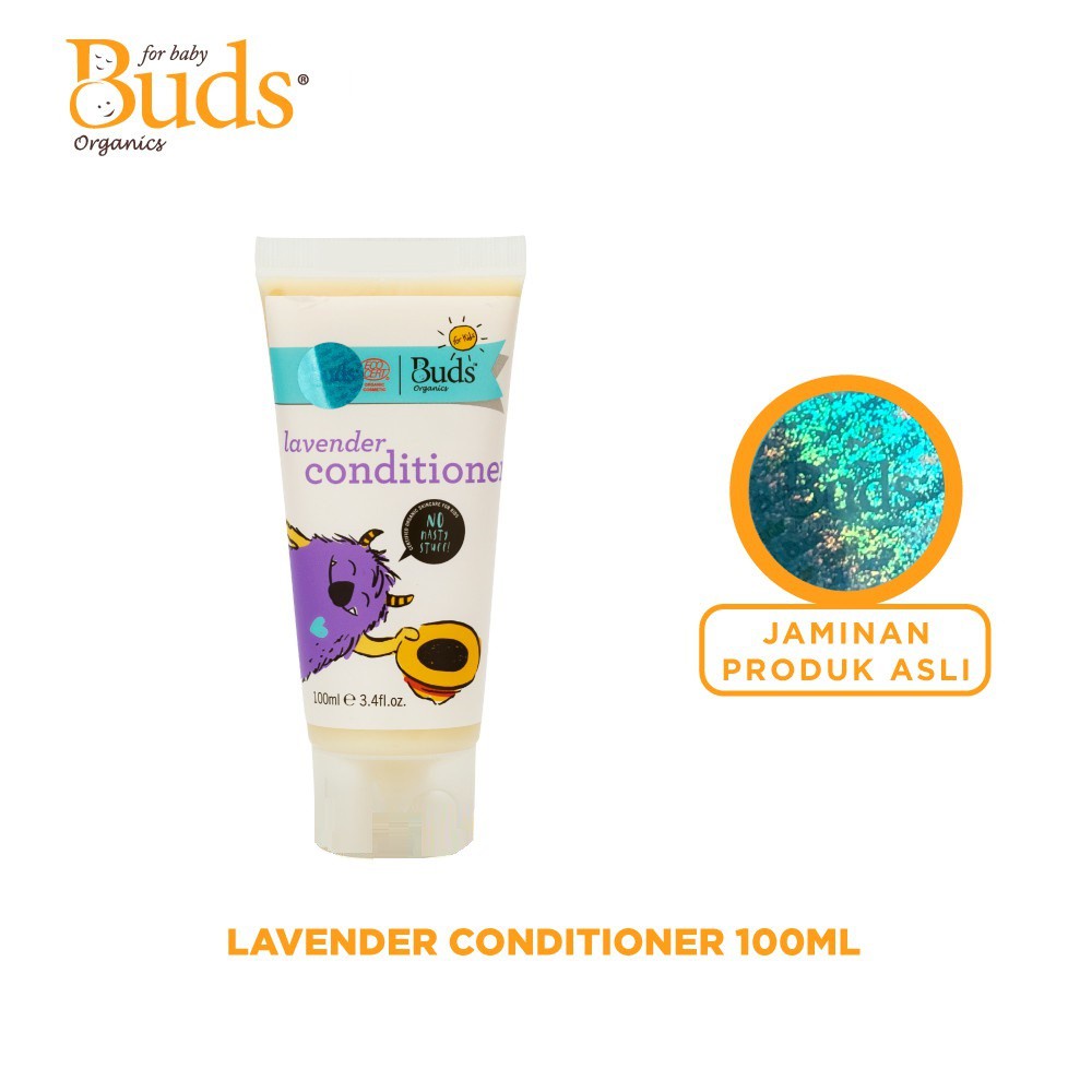 *FRAULEINCO* Buds Organics - Lavender Orange Shampoo 350 ml - SAMPO BUDS SABUN BUDS CONDITIONER BUDS Anak Organik