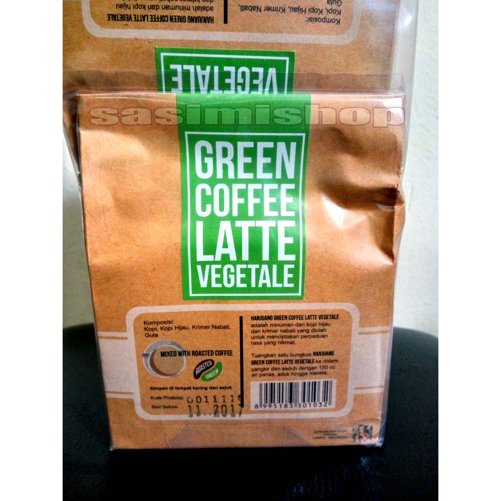 

Kopi Hijau Latte Vagetable