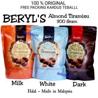 Jual Beryls Almond Tiramisu Chocolate 300g Coklat Halal Import Isi ...