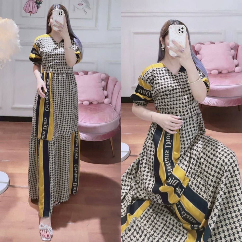 Kaftan Wanita Arabian CEDE Renda Rayon Viscose Premium Maxy Dress Lengan Pendek Fashion Wanita Kekinian LD 110 cm