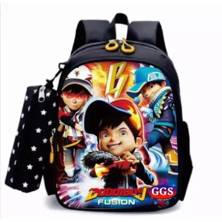 GGS Tas Ransel sekolah anak BoBoyBoy fusion / Boboyboy Halilintar/ Boboyboy Air/Ransel Anak Sd Tk /Ransel Anak Laki-laki/Ransel Sekolah Trendi Kece [CoD]