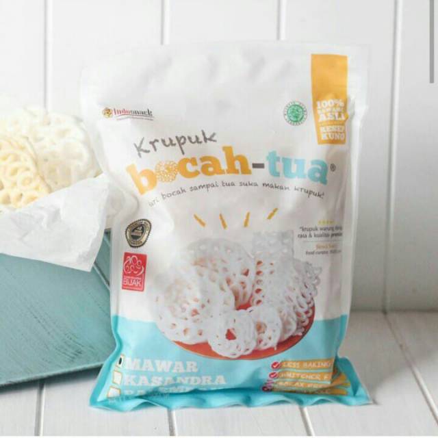 

Krupuk Bocah-Tua MAWAR Original - 200 gr