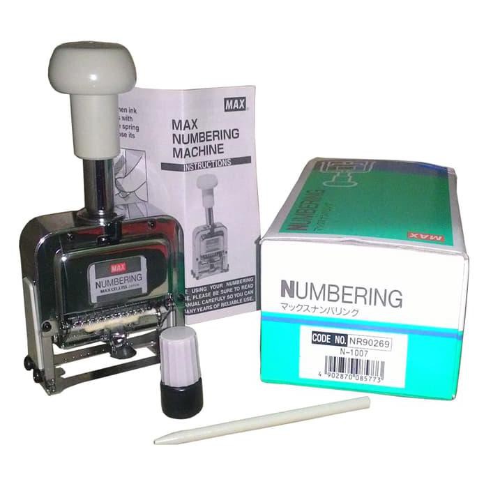 

Termurah Max Numbering Machine 10 Digits | Max Stempel Nomor Otomatis 10 Digits Offic