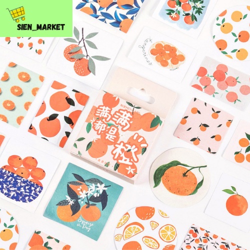

Sticker Orange Mood Sticker Jeruk Sticker Journal Orange Mood Stiker Jeruk Satuan Stiker Ecer