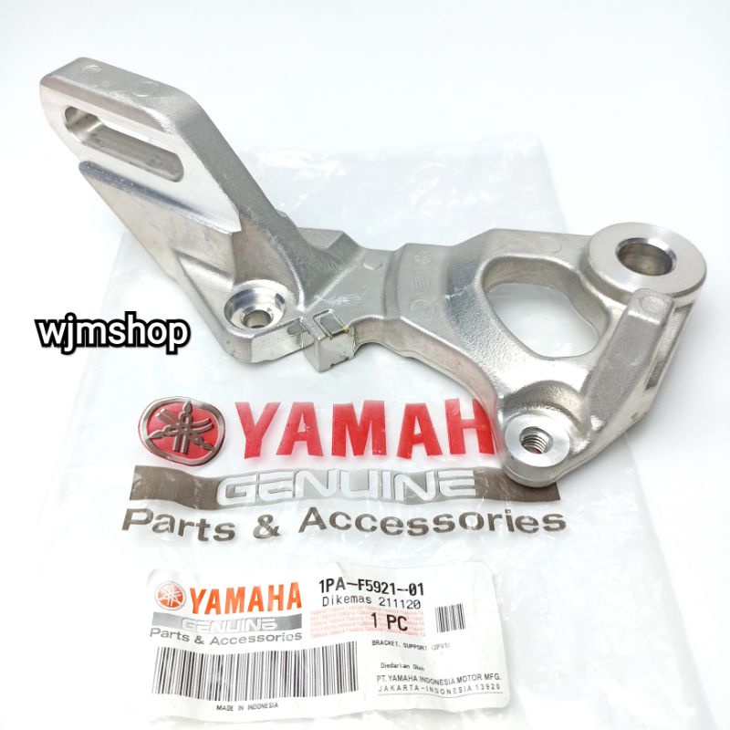 BESI BRACKET BREKET DUDUKAN KALIPER CALIPER REM BELAKANG VIXION NEW NVL NVA. VIXION LED .MX KING 1PA