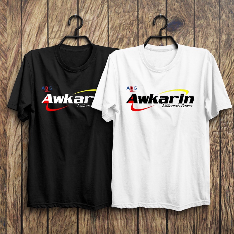Kaos Baju Plesetan Parodi Brand Alkaline Awkarin