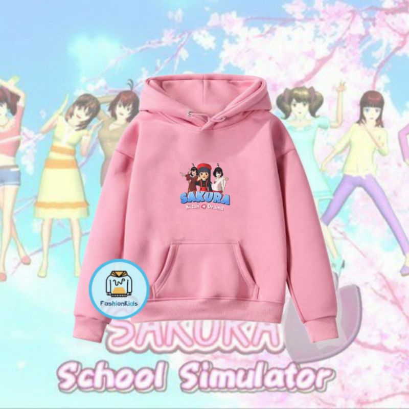 Hoodie Anak Sakura School Simulator / Sweater Anak Sakura School Simulator