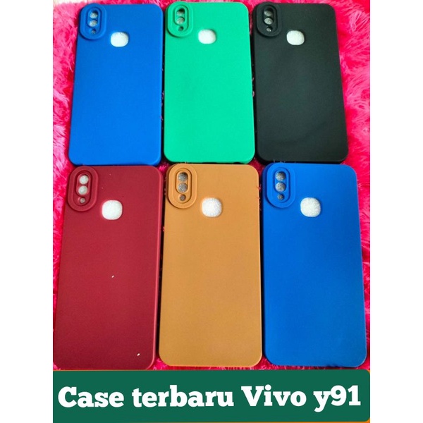 SOFTCASE PRO CAMERA VIVO Y91 TPU CANDY PRO MACARON