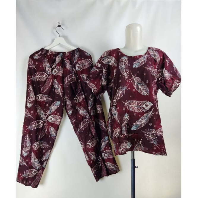 SETCEL JUMBO REMPEL XXL/SETELAN CELANA PANJANG XXL/SET BABBYDOLL XXL/PIYAMA XXL/BAJU TIDUR-G09