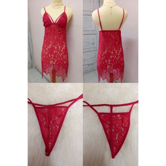 PRELOVED SLEEPWEAR BAJU TIDUR SEXY LINGERIE GSTRING