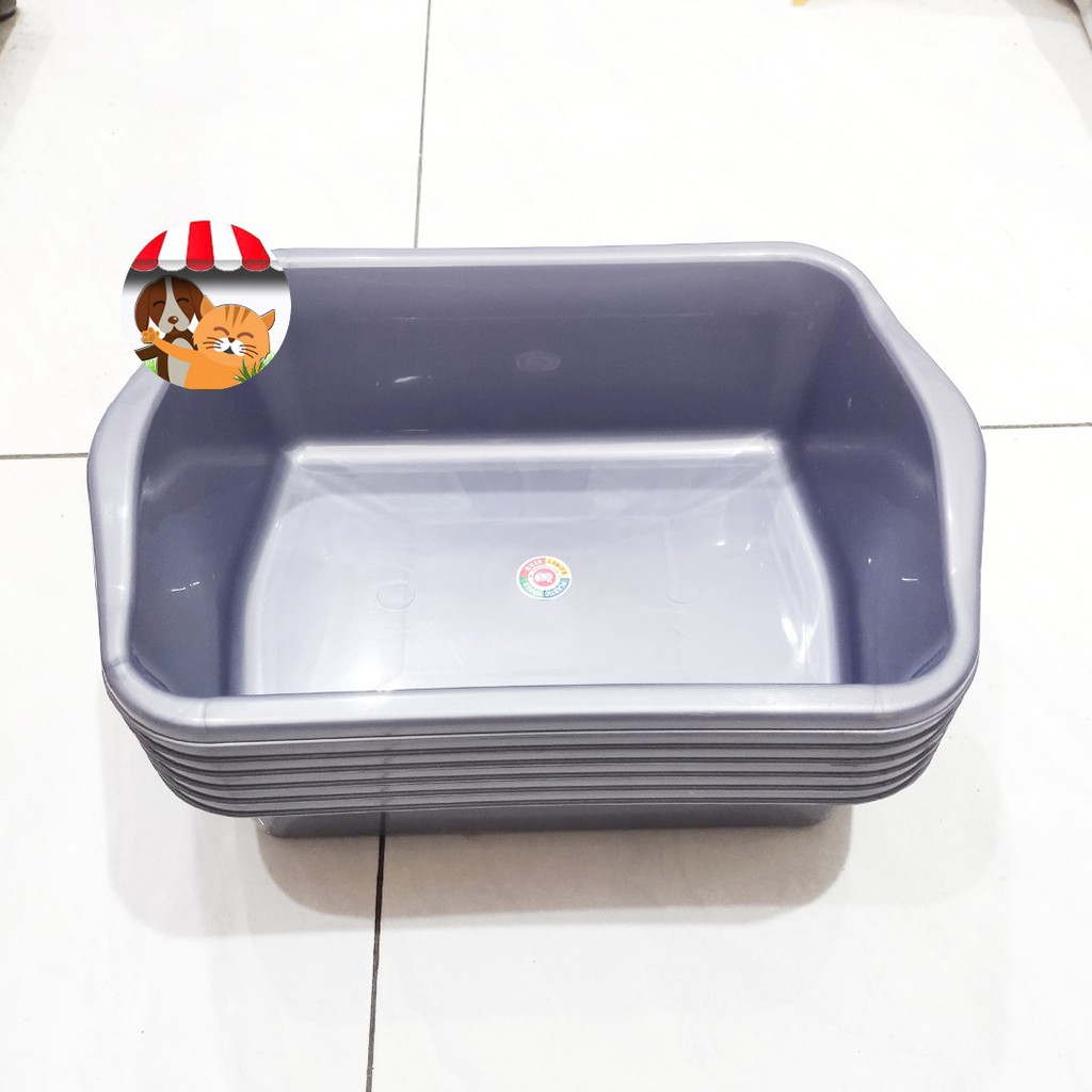 Litter Box Kecil 25cm - Baki / Wadah / Tempat Pasir Pup Pipis Kucing Hewan