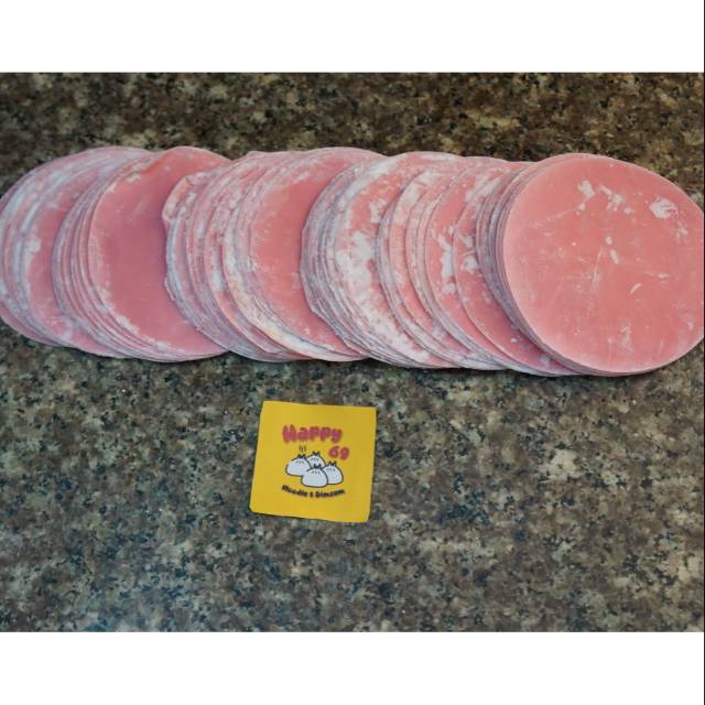 

Kulit Dimsum warna Soft Pink