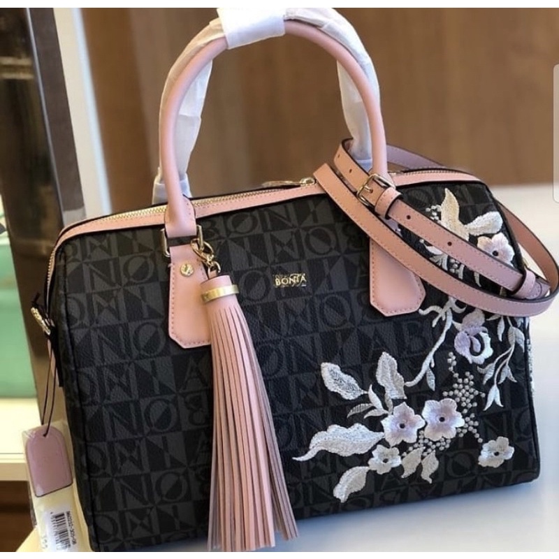 SPEEDY BONIA HITAM BORDIR ORI