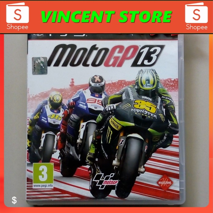 bd PS3 kaset game MOTOGP 13 / MOTO GP 13 / MOTOGP 2013