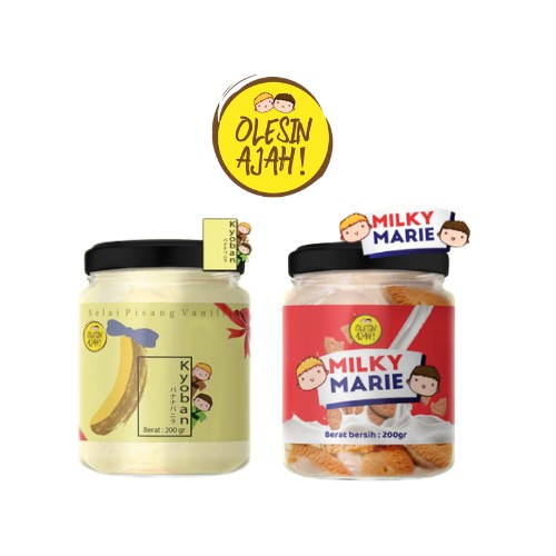 

Promo OlesinAjah Selai Kyoban 200Gr + Milky Marrie 200Gr