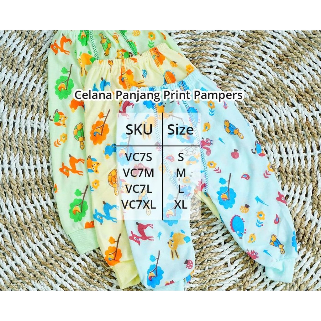Celana Panjang BayiPampers New born  KAZUKA 0-12 Bulan