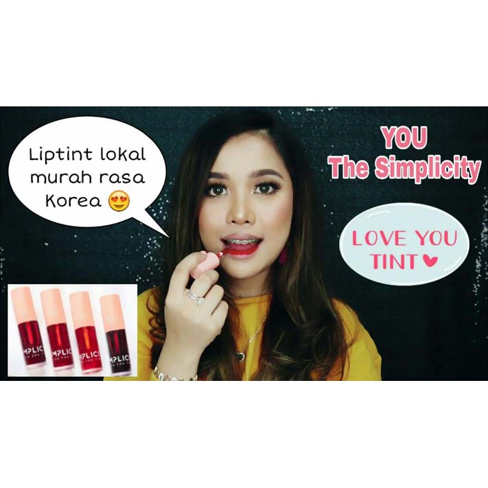 Y.O.U THE SIMPLICITY LOVE YOU TINT / LIP TINT YOU