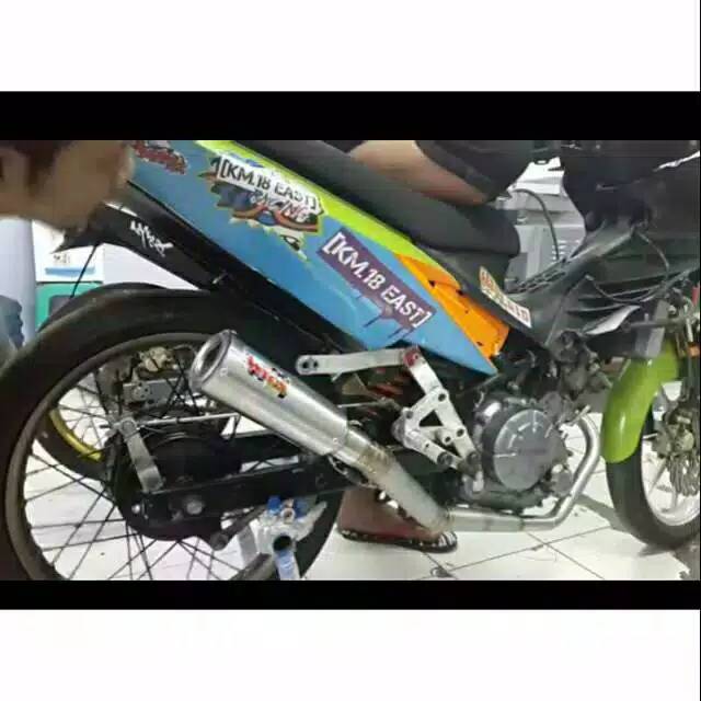 Knalpot recing WRX gp6 all jupiter mx new dan lama