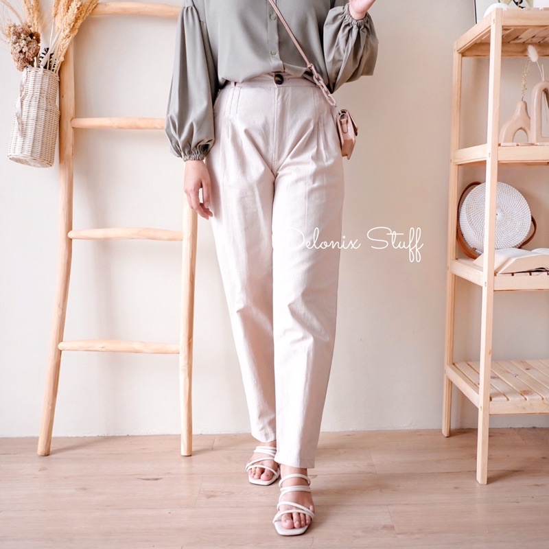 Faura linen pants