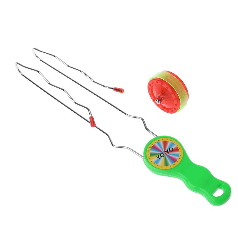 Mary LED YOYO Colorful Kedip Rel Ajaib Rolling Flywheel Mainan Anak Untuk Bermain Gi