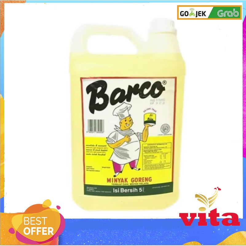 

Minyak Goreng Kelapa Barco 5ltr