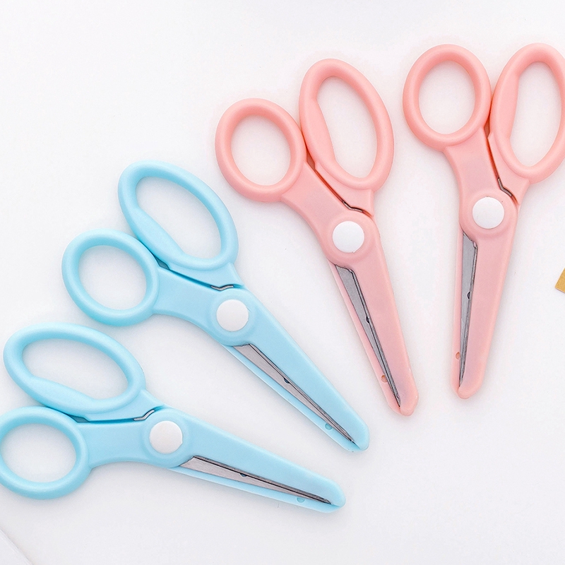 DIY Safe Children's Creative Shears Candy Colors Scissors