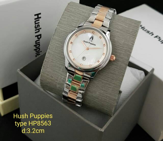 JAM TANGAN WANITA HUSH PUPPIES TANGGAL AKTIF