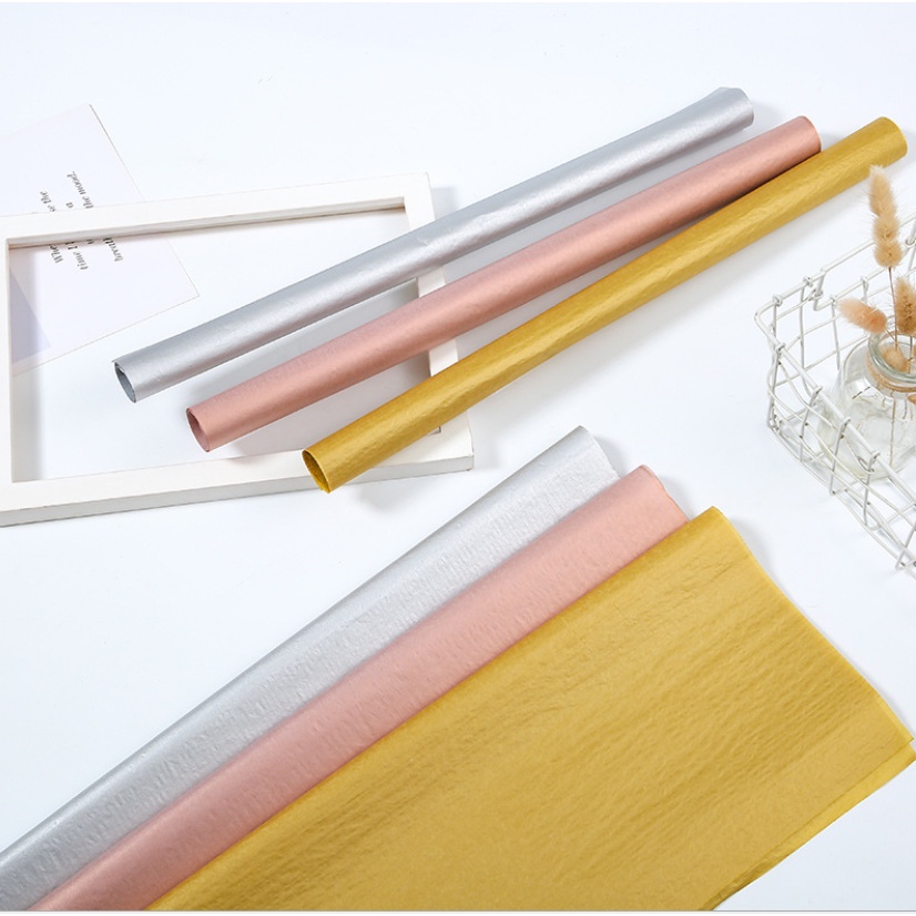 

Kertas Bungkus Wrapping Metalik 50*70cm