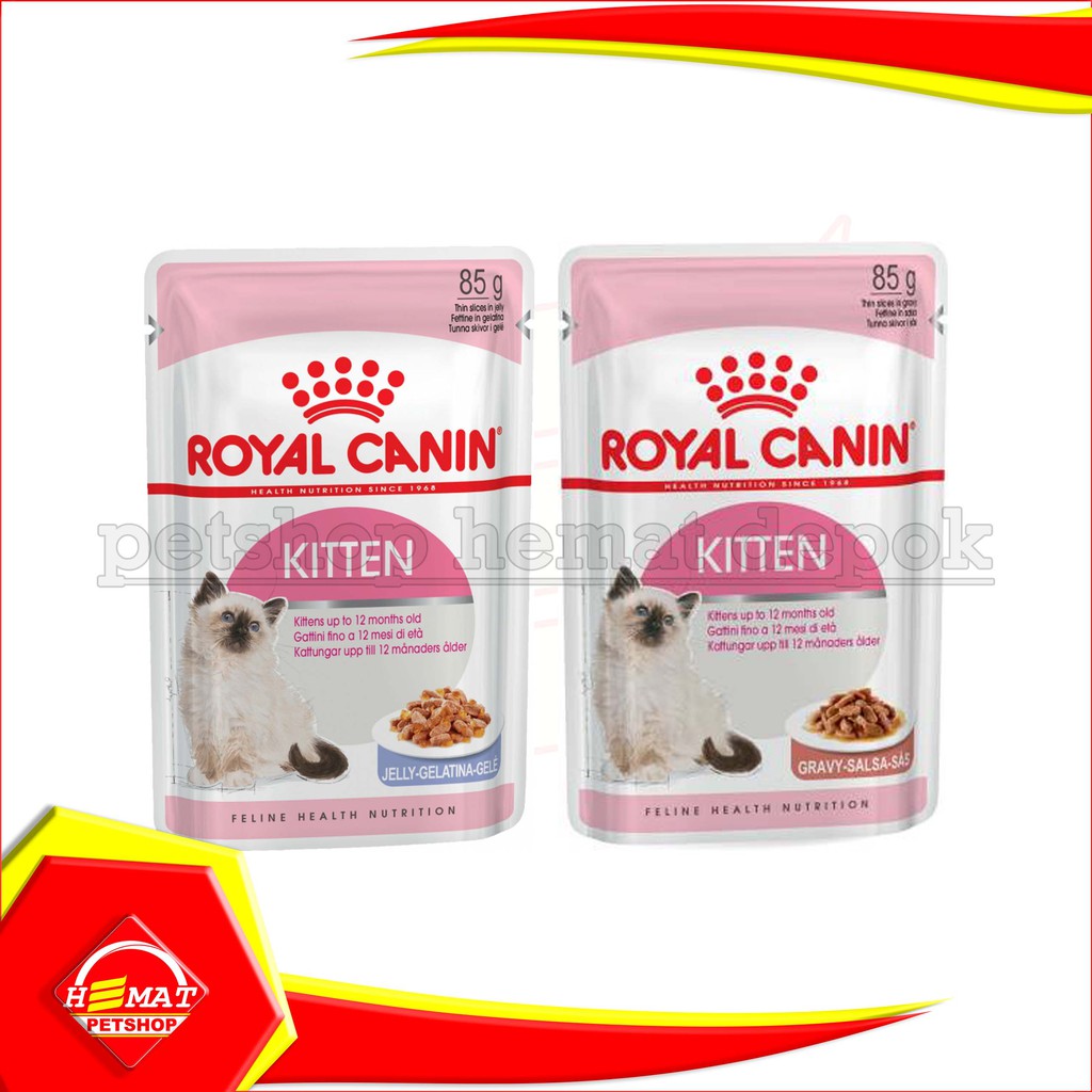 Royal Canin Kitten Instinctive 85 Gram Makanan basah Kucing Wet Food 85gr