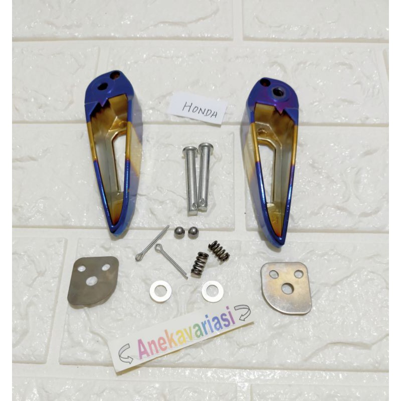 footstep belakang scoopy twotone motor Honda beat vario scoopy genio revo supra dll