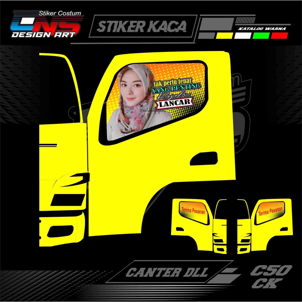 stiker kaca canter stiker truk canter stiker kaca truk stiker kaca one way stiker kaca stiker cuttin