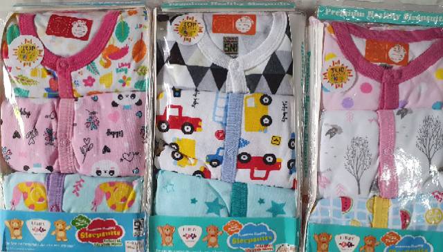 Libby Sleepsuit isi 3 (9-12month Girl)