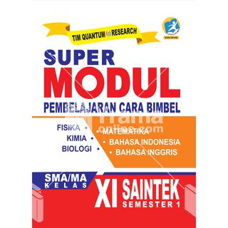 Buku Bimbel Buku Super Modul Sma Kelas Xi Saintek Semester 1